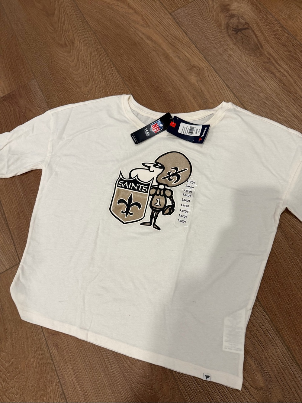 Men’s Fanatics New Orleans Saints Large NFL shirt